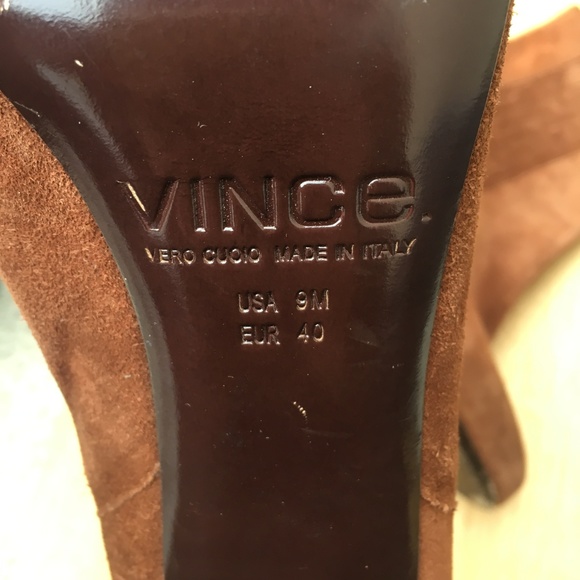 VINCE Kelly Ankle Suede Booties - Picture 6 of 8